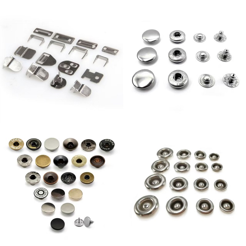 Mga Garment Hardware sa Malaking Stock – Mga Button, Hooks, Rivets at Higit Pa, Handa nang Ipadala