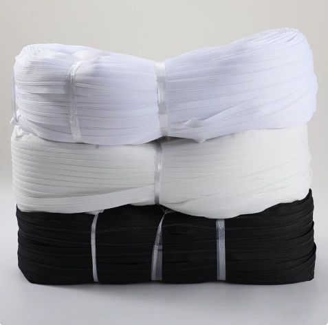 Continuous Zipper Chain by Roll – Gupitin sa Anumang Haba para sa Produksyon ng Garment at Bag